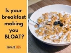 Bloated after breakfast?