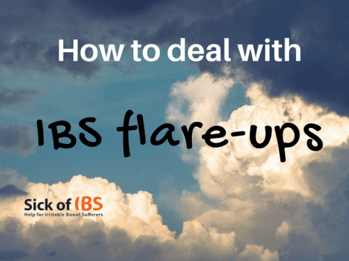 how to cope with IBS flare-ups