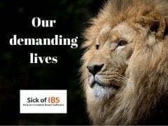our demanding lives