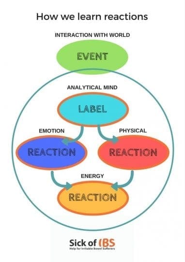 How is IBS triggered: associating feelings with siutations