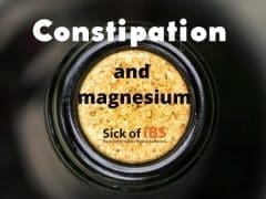 constipation and magnesium