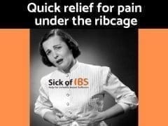 pain under the ribcage