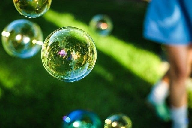 take your mind off your IBS with bubbles