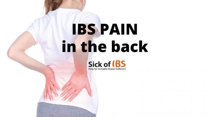IBS pain in the lower back (and lower abdomen)