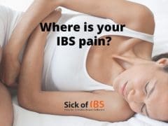 where is IBS pain