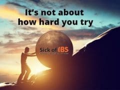 how hard you try