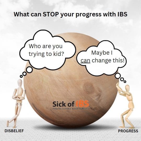 What can stop your progress with IBS