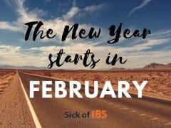 With IBS New Year starts in February