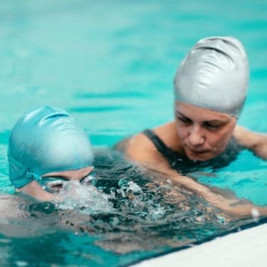 swimming