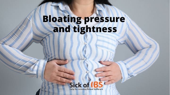 bloating pressure IBS