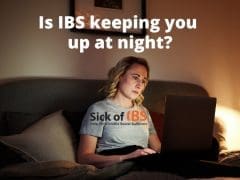 IBS pain at night