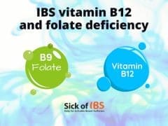 IBS and vitamin B12 and folate deficiency