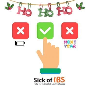 choose wisely to avoid IBS and overwhelm at Christmas