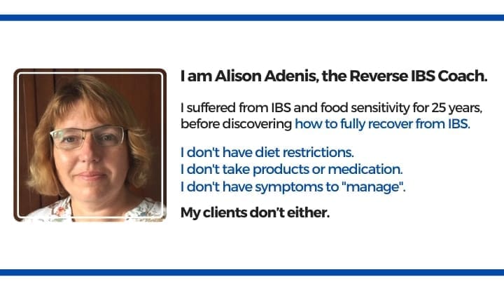 Online IBS recovery Coach with a proven process and real client testi;onials